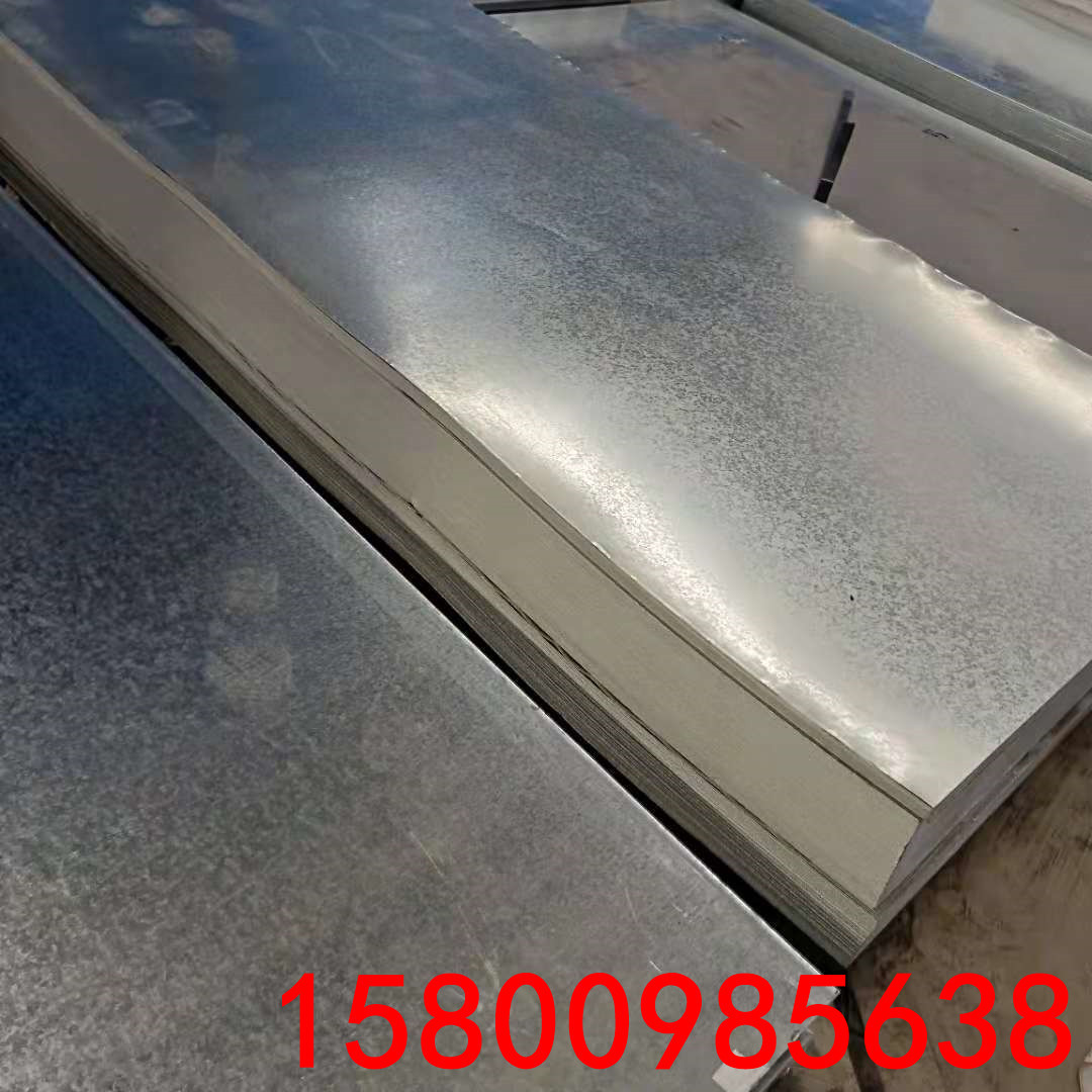 热镀锌板 高锌层有花镀锌板 DX51D+Z环保镀锌钢板 0.5mm镀锌板