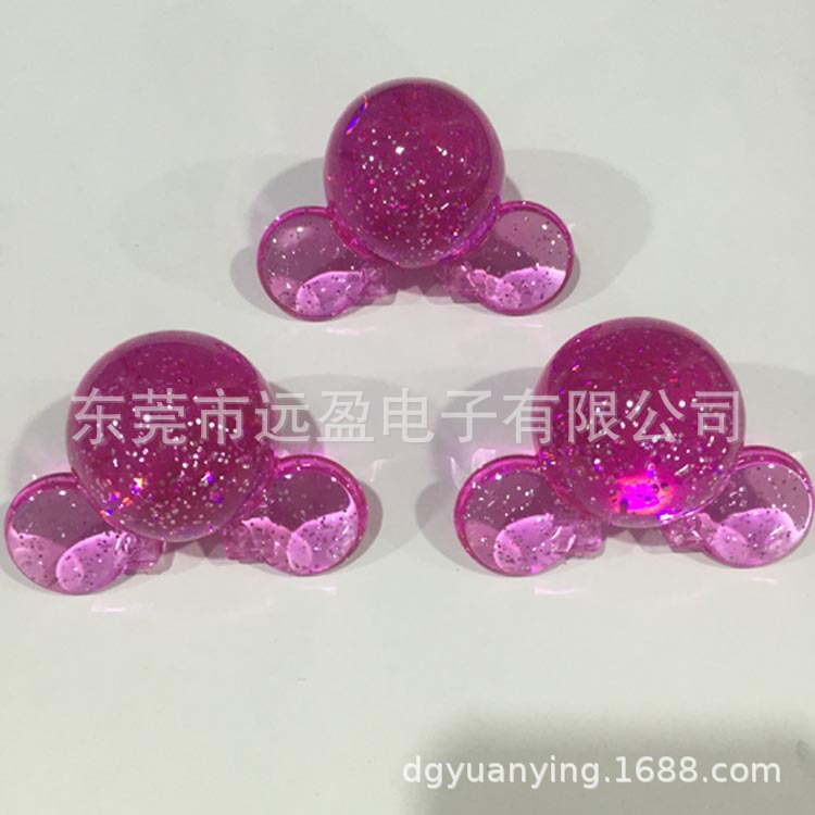 注塑亚克力小熊工艺品 亚克力小熊摆件 注塑亚克力水晶小熊饰品