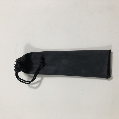 供应便携手机耳机筷子PU防水布料包装袋 黑色通用包装布袋