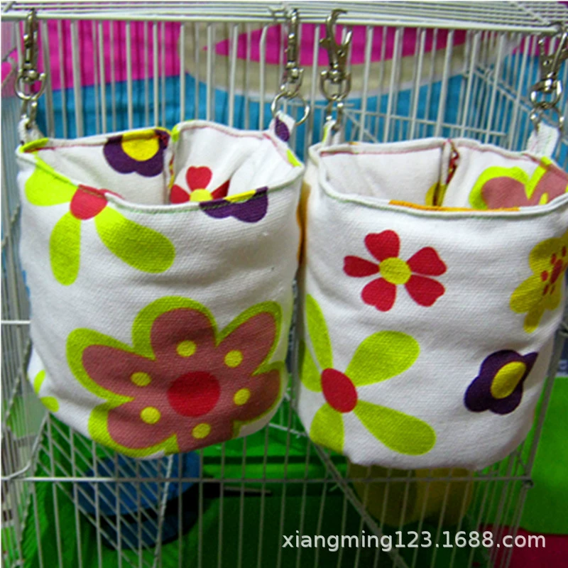 Утолщенное хлопковое гнездо для хорьков, сахарных летучих мышей и других мелких животных, подвесной хлопковый спальный мешок для мелких животных оптом