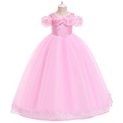New Product Cinderella Child Dress Exports Children's Wear Girls' Formal Dress Girl Dress Christmas Dress