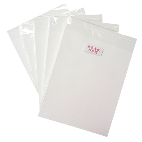 Papel de transferencia de sublimación A4 Papel de sublimación de calor A3 Papel de sublimación para hornear Papel de transferencia de calor Impresión sin engranajes Polvo posterior Fibra química de secado lento de secado rápido