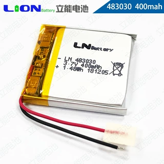 定做三元聚合物锂电池3.7v400ma儿童手表遥控电动玩具充电锂电池