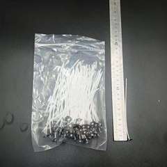 [Weike] diy wax wicks, tightly woven wax wicks 8-20cm, 100 pieces candle wicks, butter wick wax thread