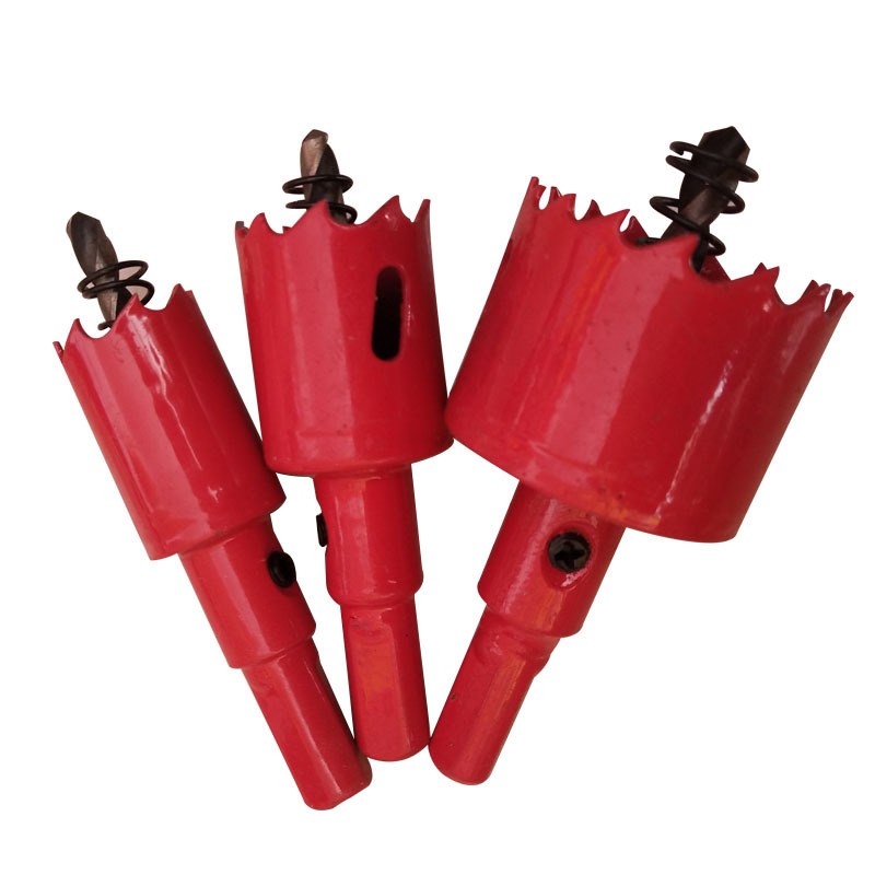 Sierra perforadora bimetálica para madera, sierra perforadora bimetálica de acero inoxidable, sierra perforadora para placa de yeso y focos empotrados