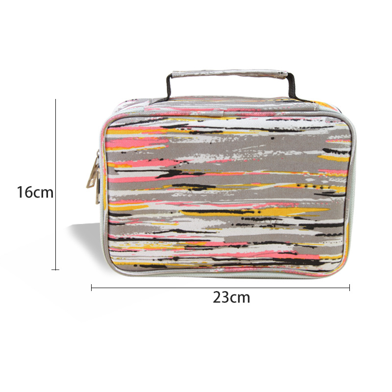 2023 nuevo gran capacidad 72 color lápiz bolsa arte pintura 36 color pluma papelería almacenamiento bolsa pluma cortina