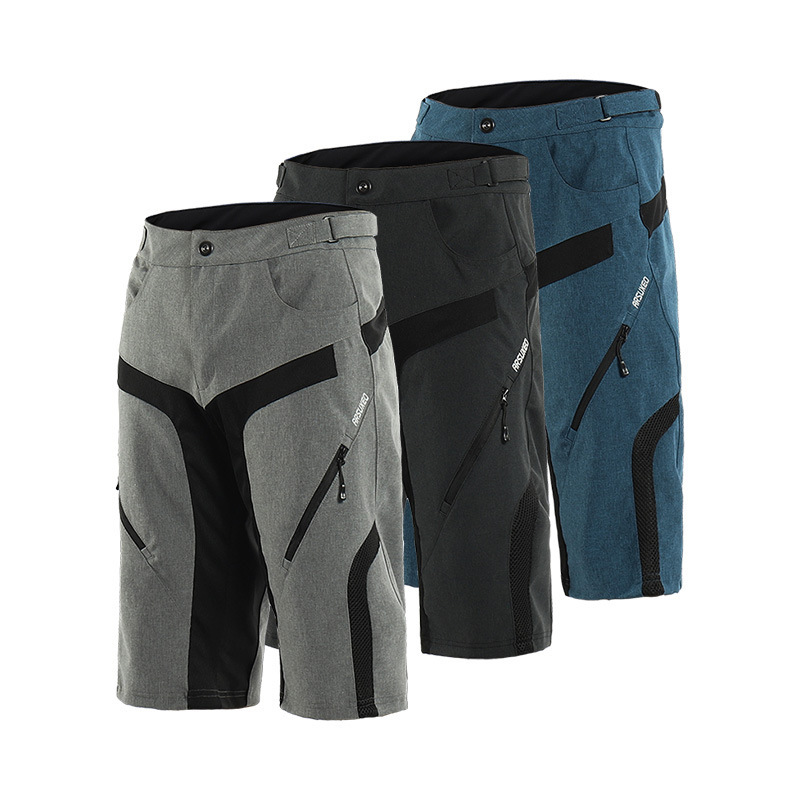 Aisuou cycling pants off-road motorcycle mountain bike downhill riding five-point pants mountaineering waterproof wear-resistant 1802 Aisuou cycling pants off-road motorcycle mountain bike downhill riding five-point pants mountaineering waterproof wear-resistant 1802