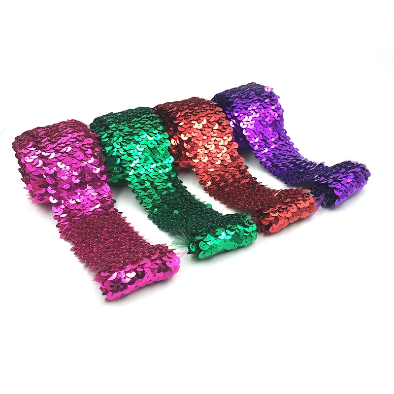 Эластичные многоцветные ногти sequins, прямая поставка, 4,8 см