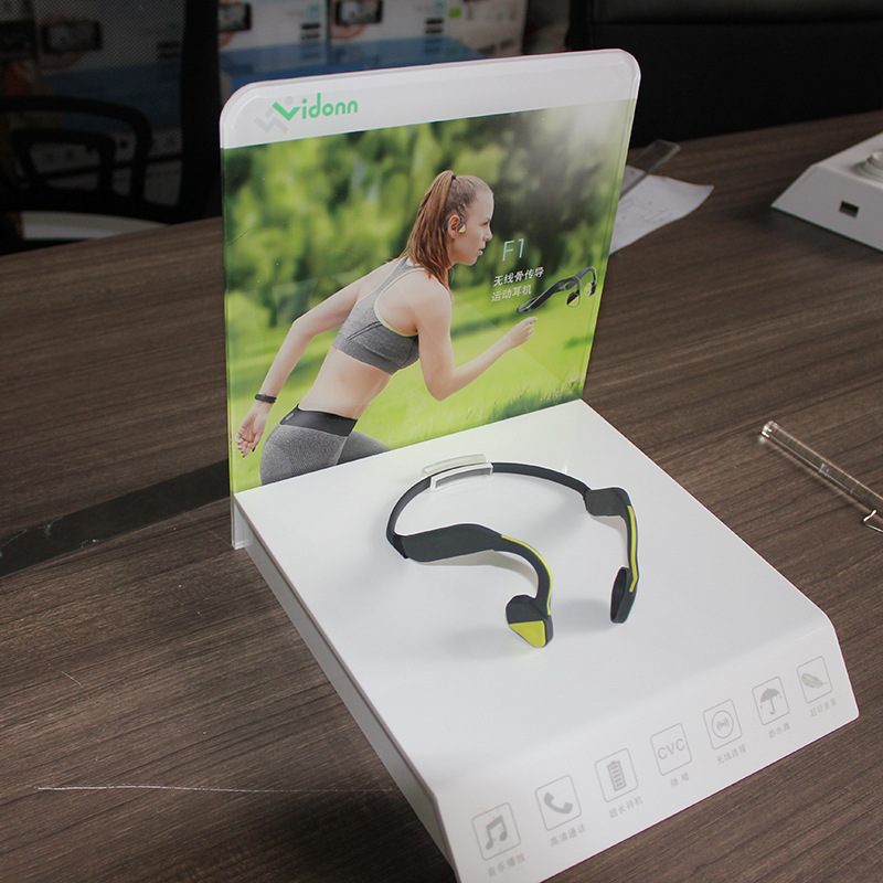 厂家生产亚克力数码耳机展架音响展示架有机玻璃耳机多种音响展架