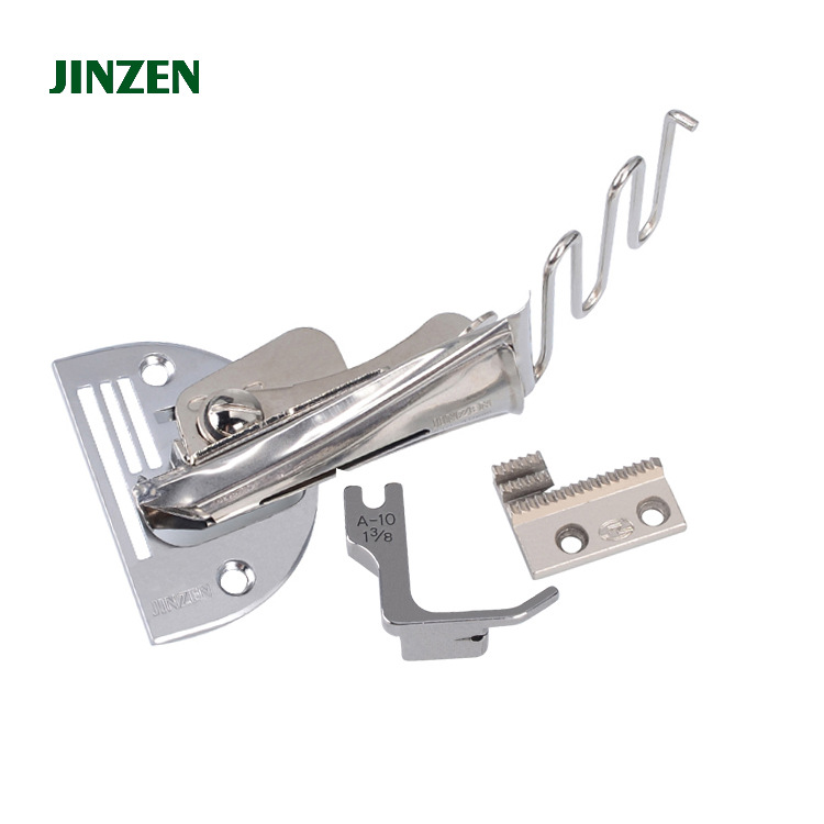 JINZEN卷边筒S64/F531单针平车直角包边筒器/拉筒 工业缝纫机配件