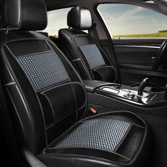 Wholesale NNL Bamboo Fiber Mat with Lumbar Support, Car Seat Cushion, Office & Summer Home Use Seat Pad—Car Interior Decorative Accessory
