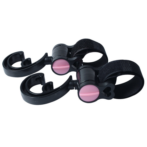 Stroller hook 360 degree rotatable Velcro stroller hook Children's stroller accessories