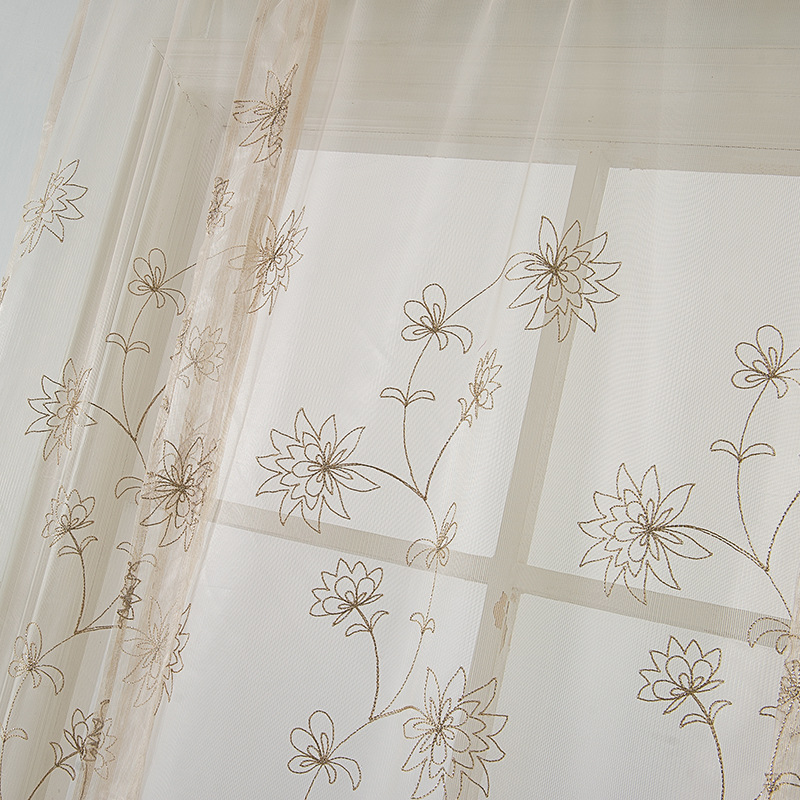 カーテンメーカー完成品カーテン対外貿易ローマンカーテン刺繍カーテンアマゾンカーテンクロスボーダー完成品卸売り