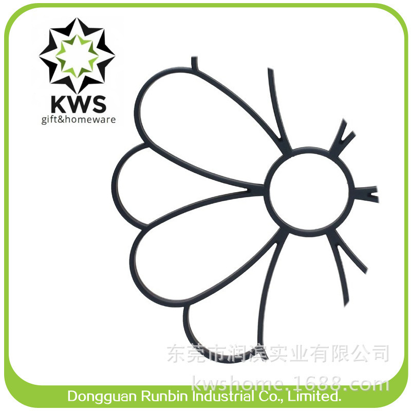 Sunflower Petals Silk Towel Rack Flocking Plastic Silk Scarf Scarf Rack Flocking Non-slip Flower Women's Clothes Drying Rack