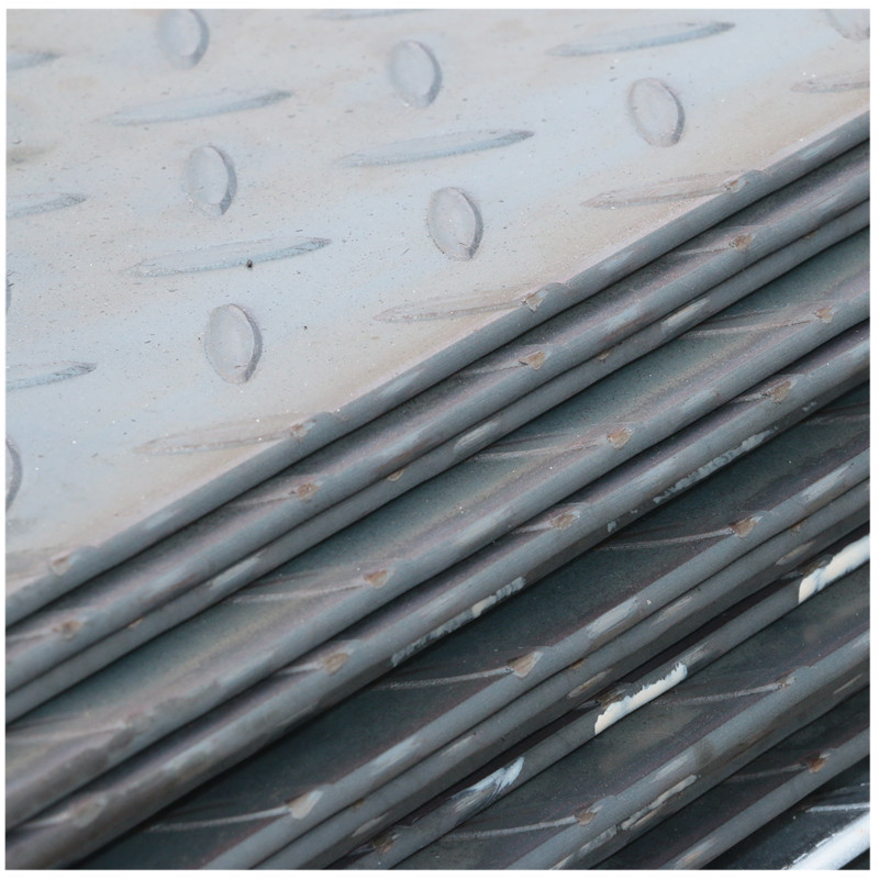 泰安花纹板格 扁豆型防滑花纹板 可切割开平 2.75*1500