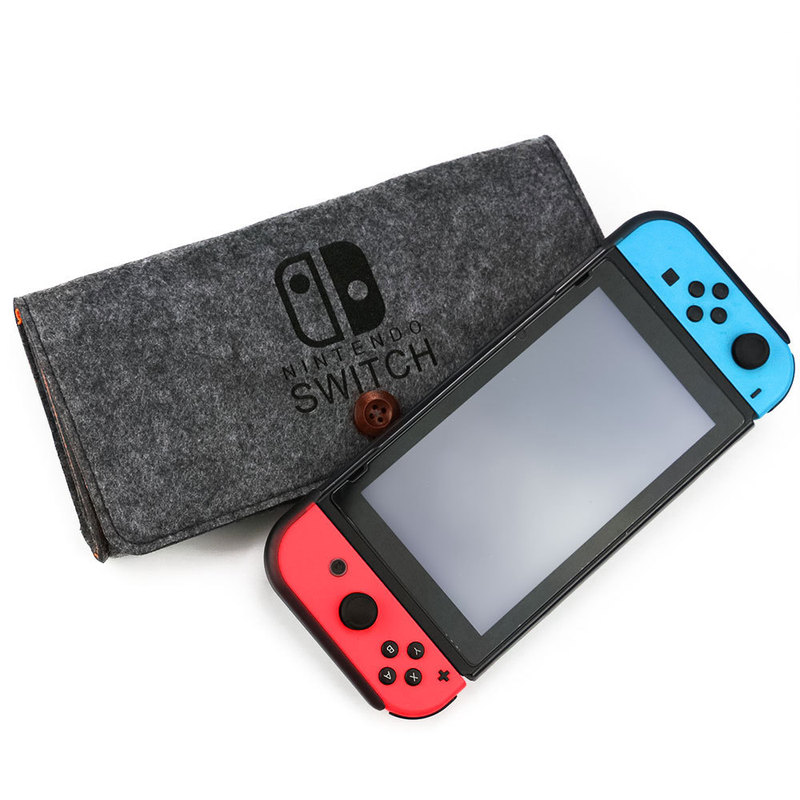 New switch Portable Felt Soft Bag switch Storage Bag switch lite Host Protection Bag