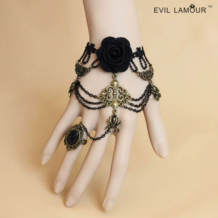 [Bracelet, ring, chain, jewelry, punk style, wholesale]