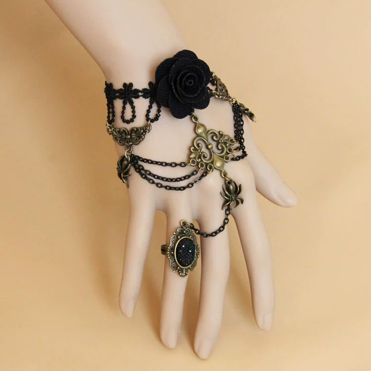 [Bracelet, ring, chain, jewelry, punk style, wholesale]