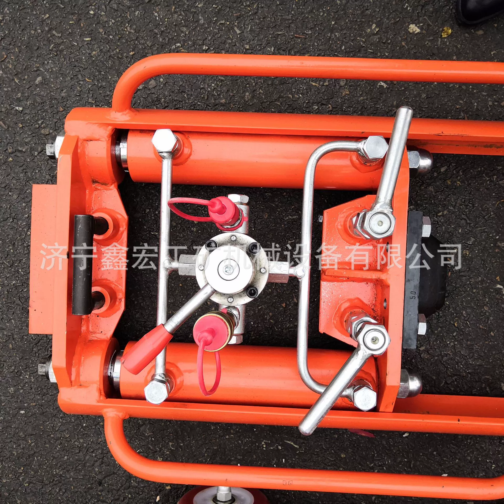 Машина для снятия сварочного шва рельса толкатель гидравлического рельса YTT-200 Гидравлический толкатель