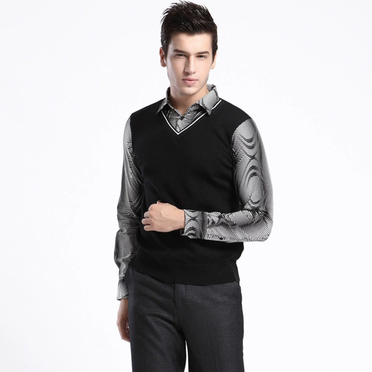 Spring knitted set от Goldeberg? () набор: жилет, рубашка, свитер для отдыха, корейский стиль