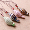 Ceramics, necklace, jewelry, genuine accessory handmade, whistle