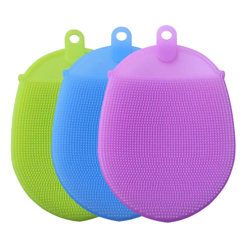 厂家直销硅胶洗澡沐浴刷硅胶套手搓澡刷球淋浴刷宝宝洗澡刷