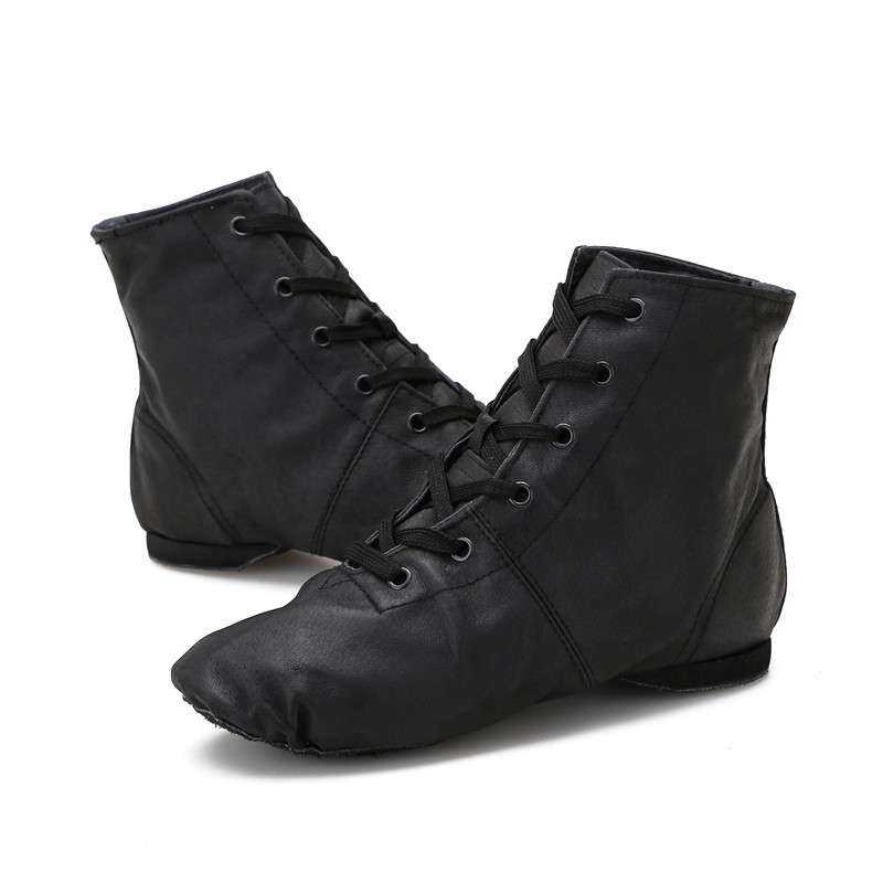 Oro plata alta-top zapatos de baile de cuero brillante etapa rendimiento adultos niños de lona botas de jazz zapatos de las mujeres negras
