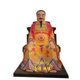 祖师爷图片塑像真武大帝神像图片北帝图片树脂玻璃钢彩绘贴金