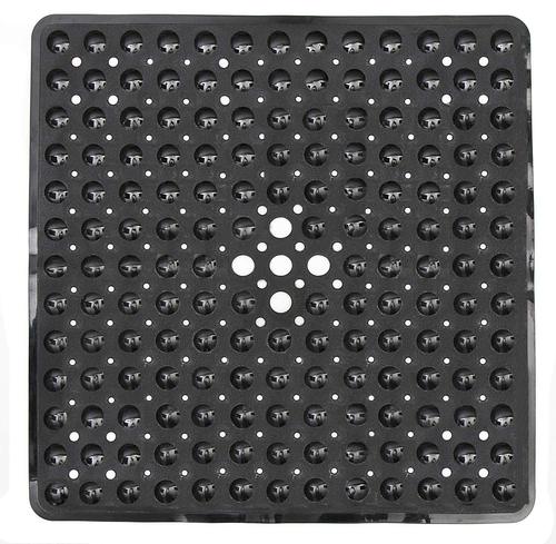 53*53cm Bathroom Non-slip Mat with Bubble Drain Hole and Suction Cup Shower Room Non-slip Mat - Amazon