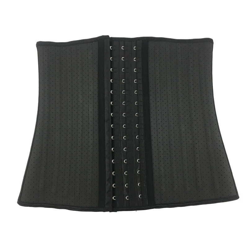 Breathable sports waist belt for gym, brace, steel frame