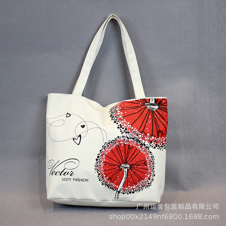 广州本地厂家优质环保袋帆布袋创意印花手提袋质量保证