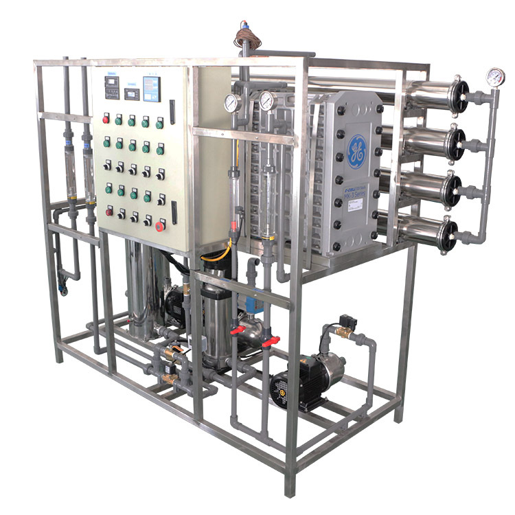 热销2吨t每小时去离子水 湿巾尿不湿高纯水设备RO反渗透EDI除盐水