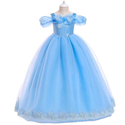 New Product Cinderella Child Dress Exports Children's Wear Girls' Formal Dress Girl Dress Christmas Dress