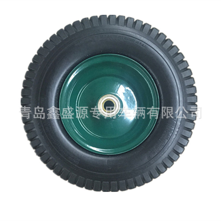 供应13寸pu发泡轮 13*5.00-6pu轮 5.00-6pu发泡轮子 13寸实心轮胎