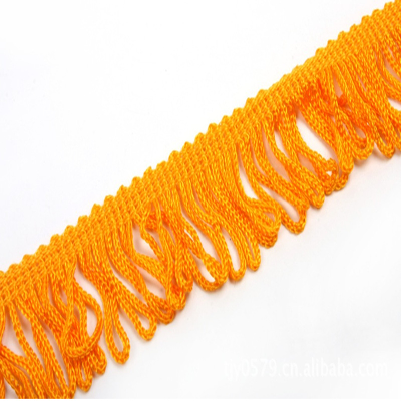 益中厂家直销服装排须流苏花边可以来样品做量大优惠