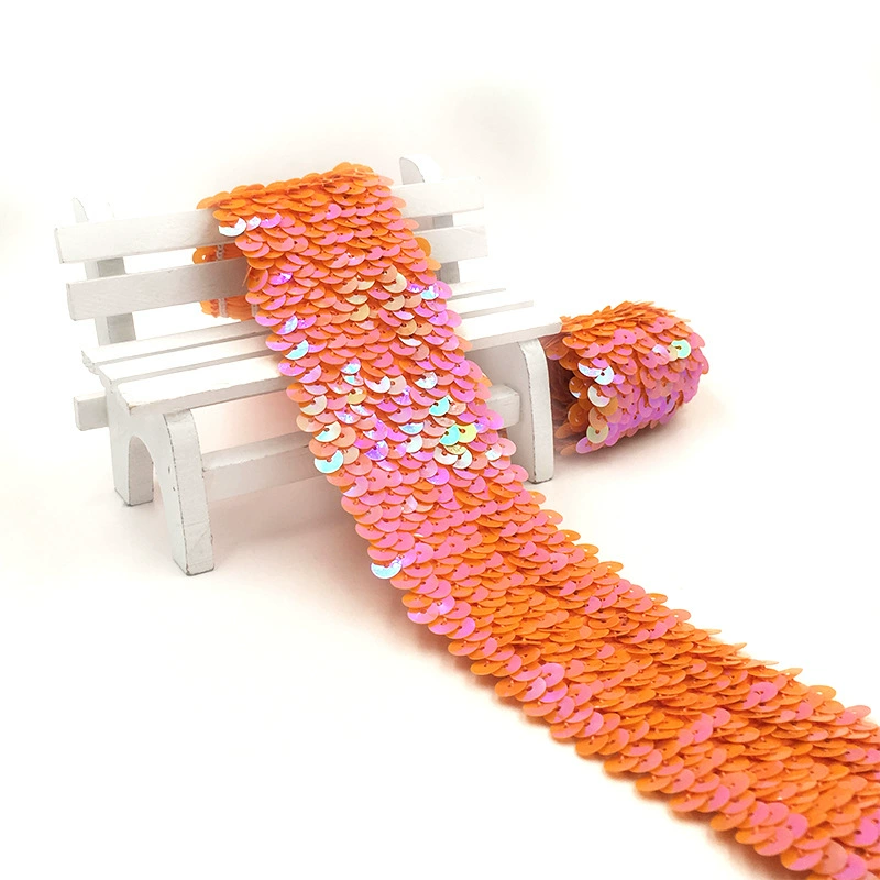 Эластичные многоцветные ногти sequins, прямая поставка, 4,8 см