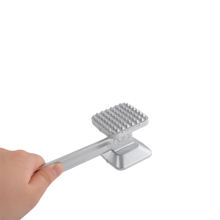 Bendición de la cocina aleación de aluminio martillo de carne de doble cara gadget de cocina hilo de res martillo de carne grande utensilios de cocina image 6