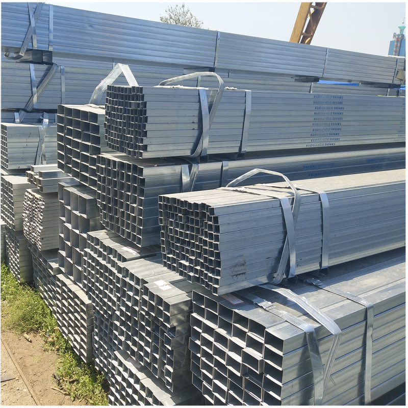 现货出售镀锌方管 Q235B 钢铁建设项目用方管 大口径薄壁方管