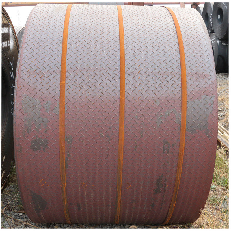 挂车制造用花纹钢板 1.8*1250 2.0*1250 防滑钢板 免费开平