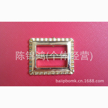 供应P5曰字扣圣诞礼品饰品圣诞老人腰扣厂家批发包包曰字扣批发