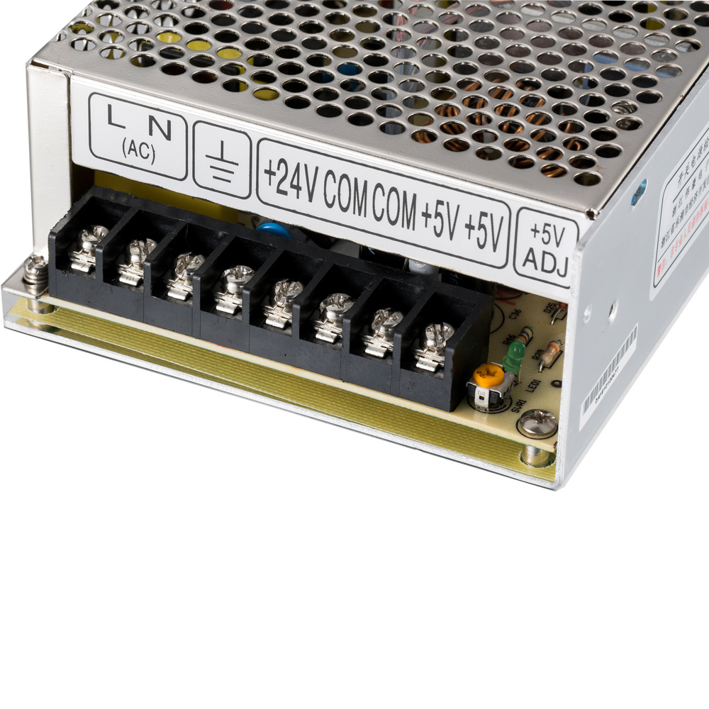 5V12A 12V5A����LED���ص�ԴD-120A��ҵ���ص�Դ120W˫·�����Դ