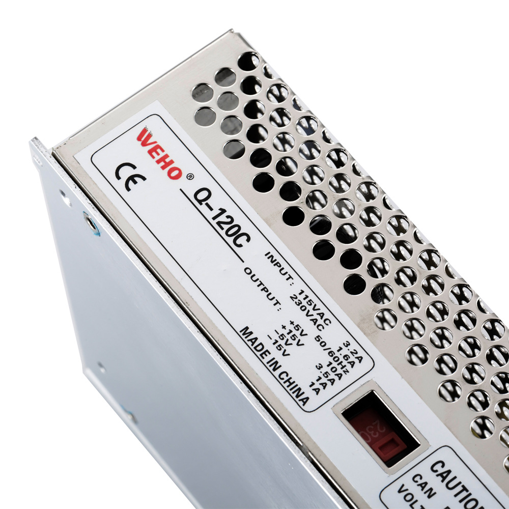 ���鿪�ص�Դ5V 12V 24V -12V Q-120D��·�����Դ120W���ص�Դ