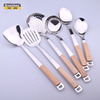 Handle for wooden paintings stainless steel, kitchen, increased thickness, 3.0mm