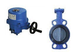 江森VF6461HA-C阀体VA305BDC-C电动执行器 DN250 开关蝶阀