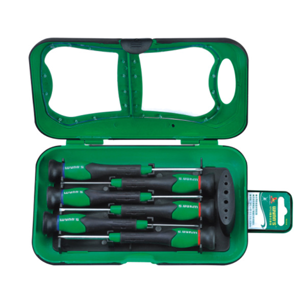 威力狮品牌 6件套高档钟表手机电脑维修螺丝批 6合一螺丝刀 W0556