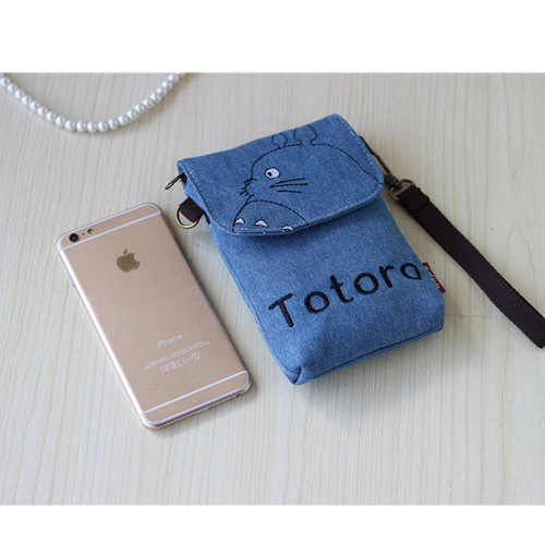 6-inch cross-body mobile phone bag iPhone7plus halter neck mobile phone bag women's fabric hand-carrying coin purse r9 small hand