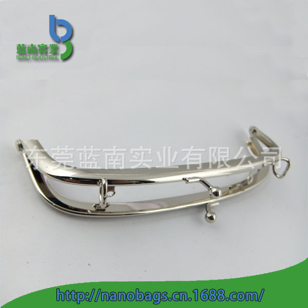 厂家供应 箱包五金件拱形卜坑铰，D形双圈双耳包包手袋铰