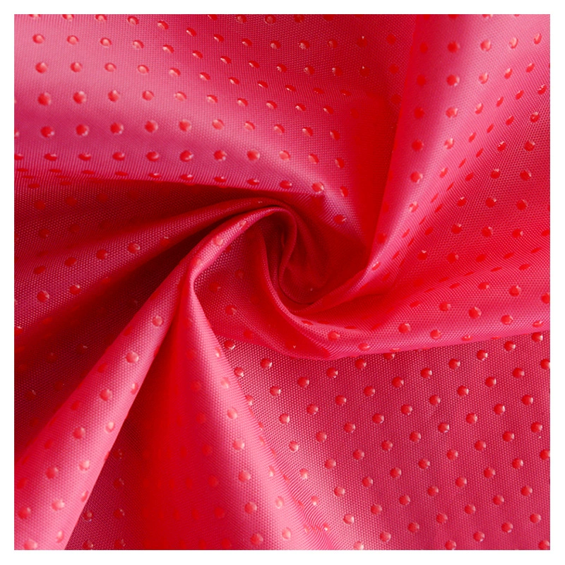 Брезент с точечным покрытием, ткань Оксфорд, пластиковые товары для домашних животных, нескользящая ткань, противоскользящий коврик, обработка ткани