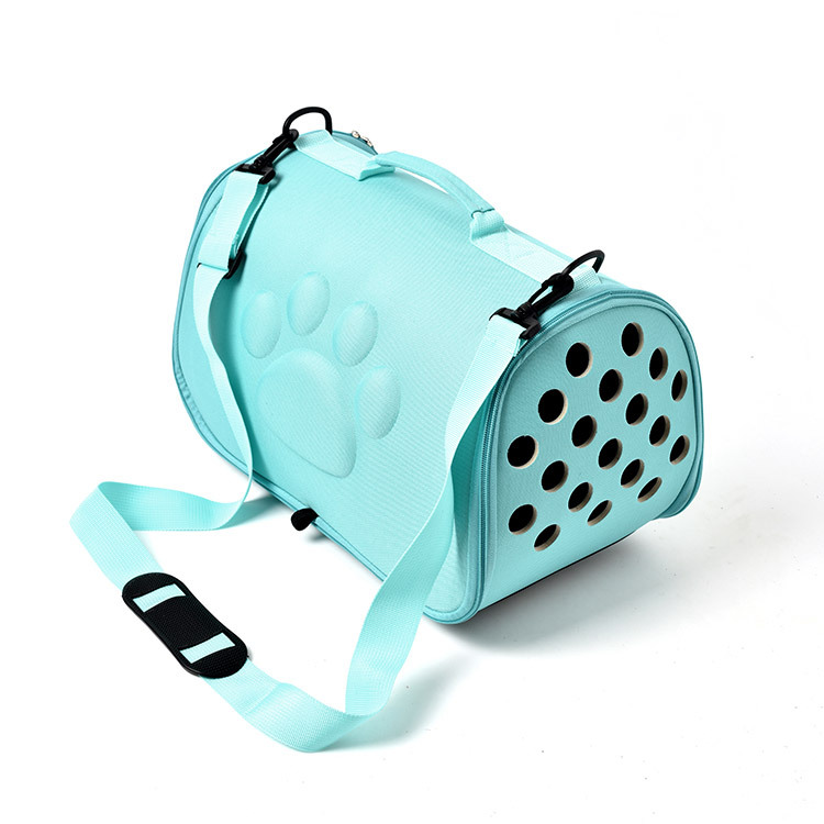Suministros para mascotas espacio bolsa de perro EVA bolsa de mascota portátil crossbody transpirable bolsa de mascotas