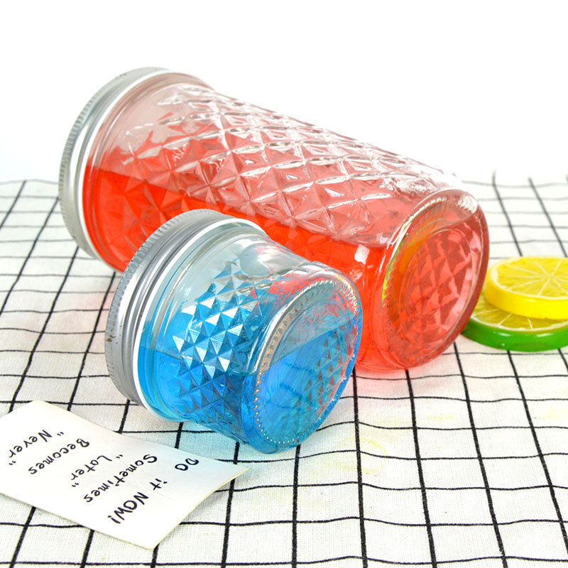 玻璃瓶多款钻石鱼子酱瓶海鲜酱菜瓶储物果酱密封密封瓶